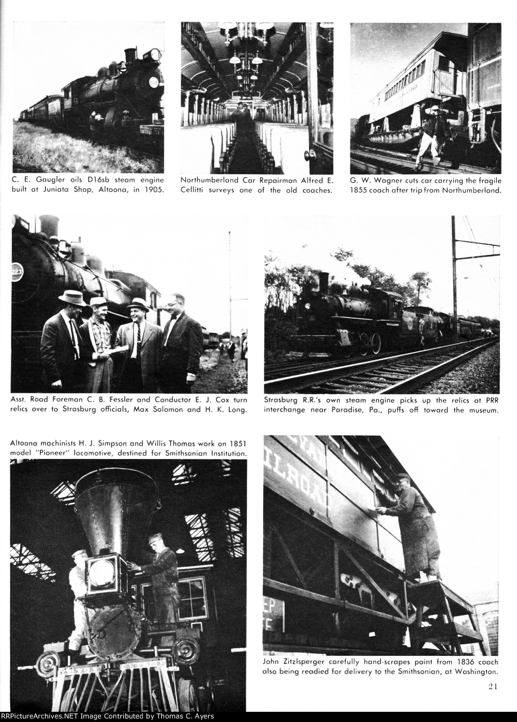 PRR "Antique Special," Page 21, 1961